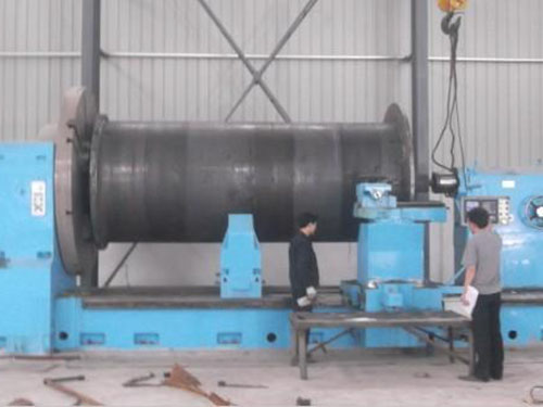 丁字焊卷管車間展示